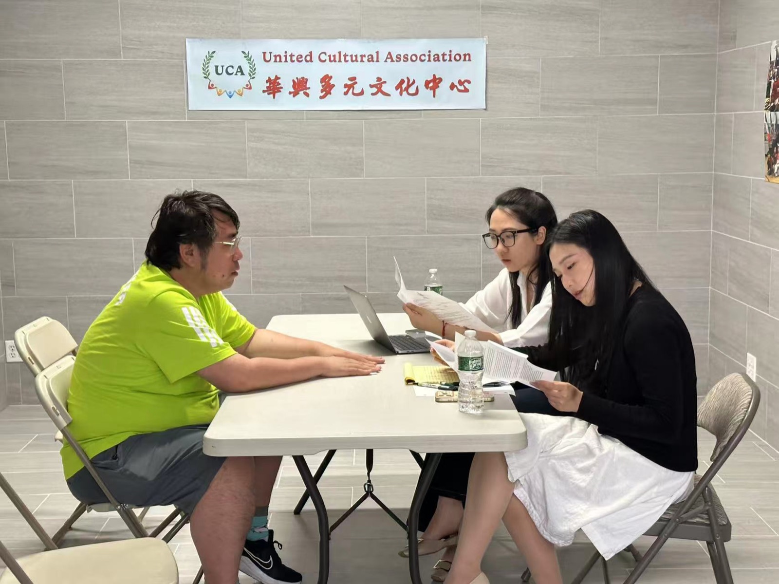 A busy afternoon of consultations